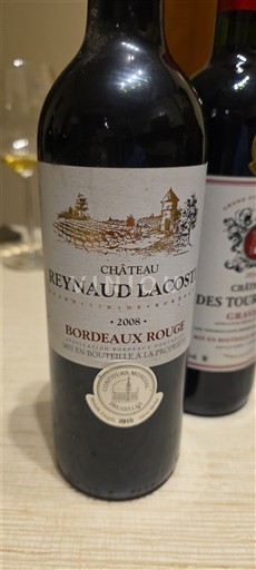 Burdeos Bordeaux rosado Château Reynaud Lacoste 2008