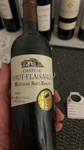 Bordeaux Montagne-saint-émilion Château Haut-Plaisance 2005