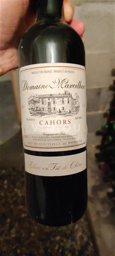 Sud-Ovest Cahors Domaine Marcilhac 2008