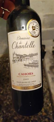 South West Cahors Domaine Chantelle 2009