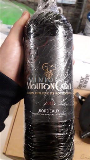 Bordeaux Baron Philippe de Rothschild Mouton Cadet 2017