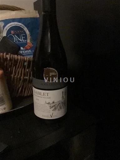 Thung lũng Rhône Côtes-du-rhône-villages Domaine Pierre Vidal La croix des anges sabler 2022