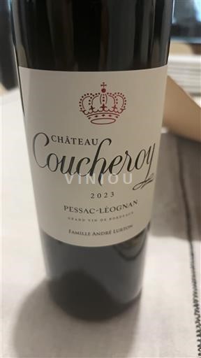 Bordeaux Pessac-Léognan Château Coucheroy 2023