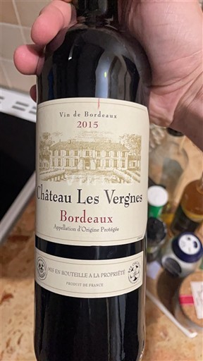 Bordeaux Château Les Vergnes 2015