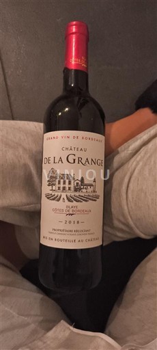 Burdeos Blaye-Côtes de Burdeos Château La Grange 2018