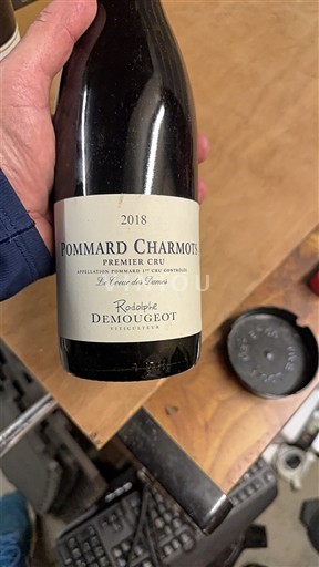 Burgundija Pommard Premier Cru Rodolphe Demougeot Les Charmots 2018