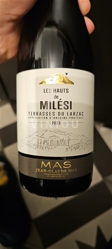 Languedoque Terrasses du Larzac Mas Jean-Claude Mas Les Hauts de Milesi 2023