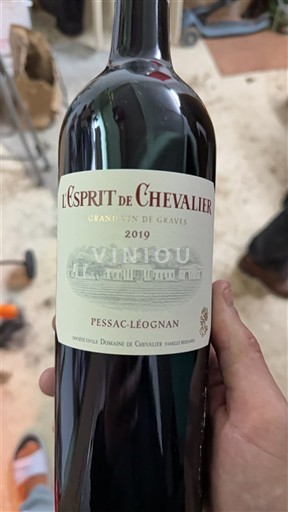 Bordeaux Pessac-Léognan Domaine Chevalier L'Esprit de Chevalier 2019