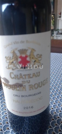 Bordeaux Haut-Médoc Château Moulin Rouge 2016
