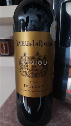 Bordeaux Fronsac Château La Rivière 2021