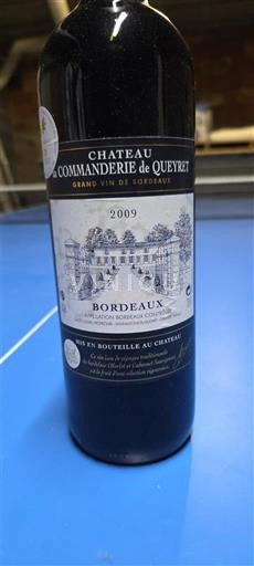 Bordeaux Château Commanderie de Queyret 2009