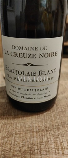 Beaujolais Domaine La Creuze Noire La Perle Blanche 2022