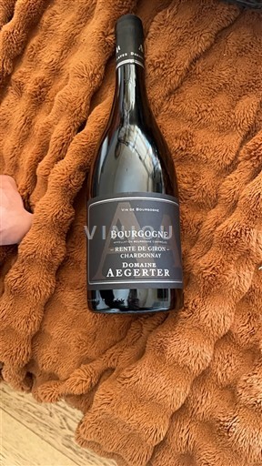 Bourgogne Domaine Aegerter Rente de Giron 2023