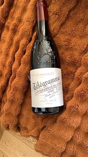 Thung lũng Rhône Châteauneuf-du-pape Vignobles Brunier Télégramme 2022