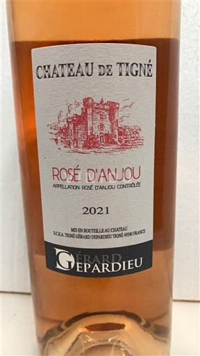 Thung lũng sông Loire Rosé d'Anjou Château Tigné 2021
