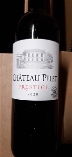 Bordeaux Château Pilet Prestige 2020