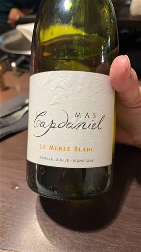 Languedoc Mas Capdaniel Le Merle Blanc 2024