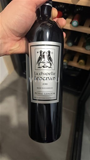 Bordeaux Pessac-Léognan La Chapelle Léognan 2018