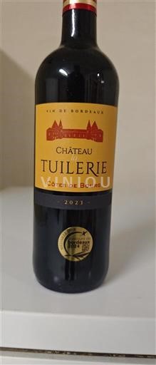 Burdeos Côtes-de-bourg Château Tuilerie 2023