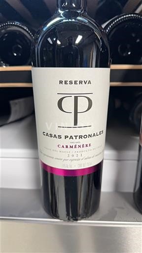 Thung lũng Maule Không được chỉ định Casas Patronales Reserva 2021