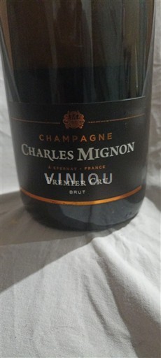 Champagne Premier Cru Charles Mignon Premier Cru Brut Icke årgångsbetecknad
