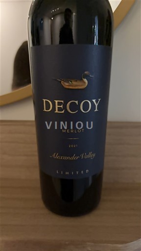 Vùng trồng nho được cấp phép California Thung lũng Alexander Decoy Limited 2021