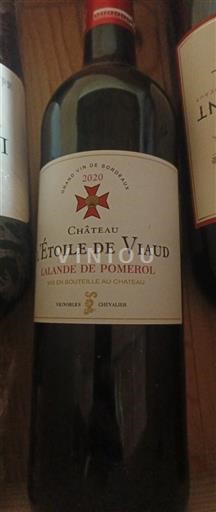Bordéus Lalande-de-Pomerol Château L'Étoile de Viaud 2020