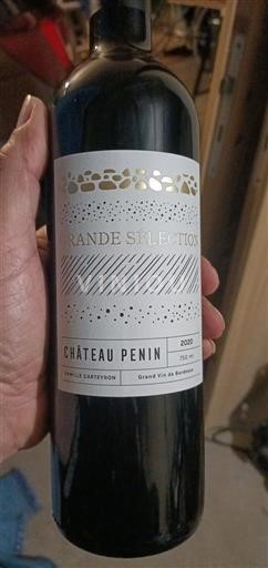 Bordeaux Bordeaux superiore Château Penin Grande Sélection 2020