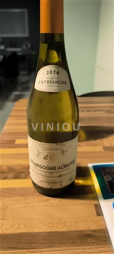 Burgund Bourgogne Aligoté Patriarche 2014