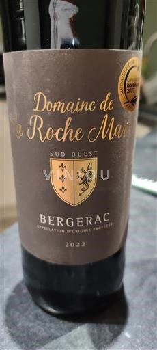 Sudoeste Bergerac Domaine La Roche Marie 2022