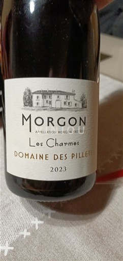 Beaujolais Morgon Domaine Des Pilleux Les Charmes 2023