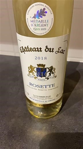 Sud-Ovest Rosette Château Lac 2018