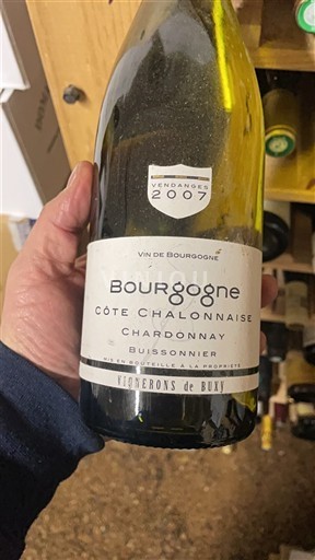 Bourgogne Bourgogne-côte-chalonnaise Vignerons de Buxy Buissonnier 2007