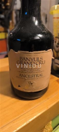 Roussillon Banyuls Grand Cru Ancestral 1982