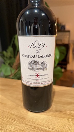 Bordeaux Lalande-de-Pomerol Château Laborde 1629 2022