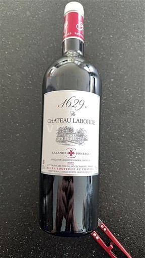 Bordoja Lalande-de-pomerol Château Laborde 1629 2022
