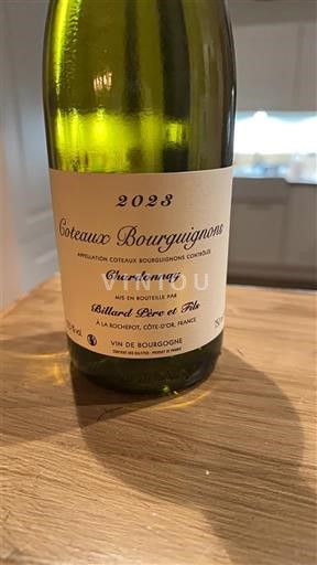 Bourgogne Coteaux bourguignons Billard Père et Fils 2023