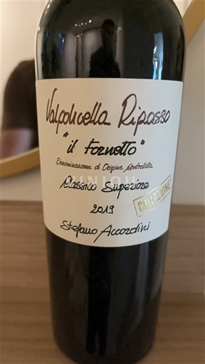 Viner Rouge sec il Fornetto Stefano Accordini 2019 Italien Veneto Valpolicella Ripasso DOC