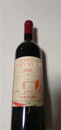 Alpes và các vùng Rhodanien Alpilles Domaine Trévallon 2003