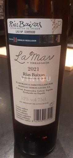 Galicien Rías Baixas Bodegas Terras Gauda La Mar 2021