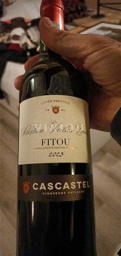Languedoc Fitou Cascastel Prestige Vieilles Vignes 2023