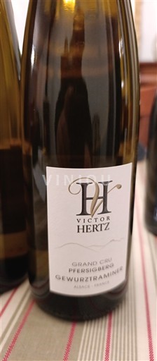 Alsace Không được chỉ định Grand Cru Victor Hertz 2019
