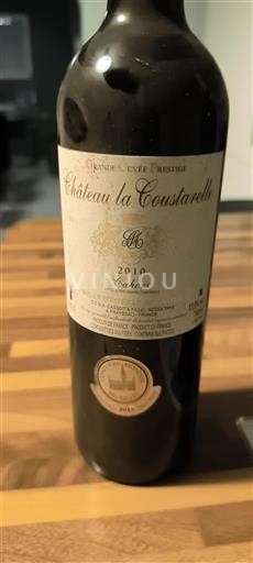 Zuidwest-Frankrijk Cahors Château La Coustarelle Grande Prestige 2010