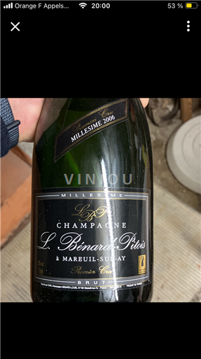 Champagne Sâm-panh Premier Cru Bénard-Pitois 2006