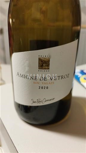 Wallis Amigne de Vétroz Jean-René Germanier 2020