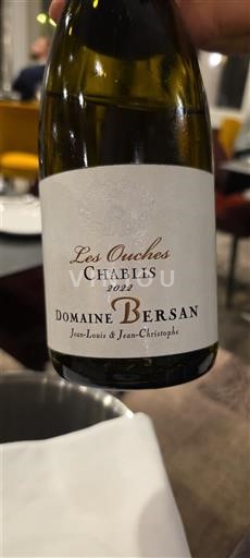 Bourgondië Chablis Domaine Bersan Les Ouches 2022
