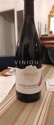 Thung lũng Rhône Crozes-hermitage Combat 2022
