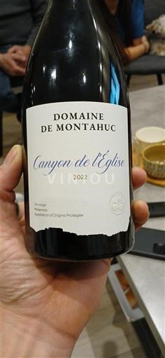 Languedoque Minervois Domaine Montahuc Canyon de l'Église 2022