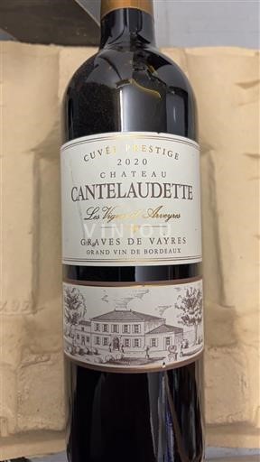Bordeaux Graves-de-vayres Château Cantelaudette Prestige 2020