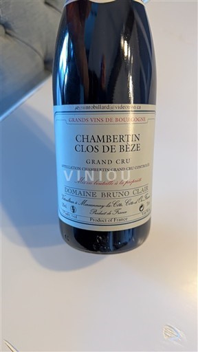 Borgogna Chambertin-Clos-de-Bèze Grand Cru Domaine Bruno Clair 2006